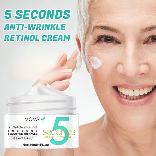 5 Seconds Retinol Lifting Firming Cream Collagen Wrinkle Remover Face Cream for Moisturizer Whitening Brighten Skin Products