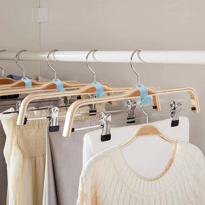 40-Piece Clothes Hanger Connector Hooks for Closet Organization and Space Saving